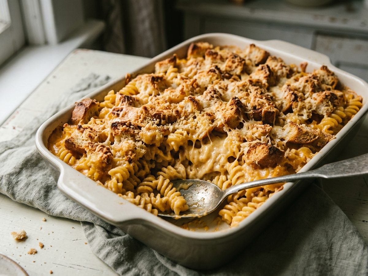 Illustration of Baked Mac and Cheese