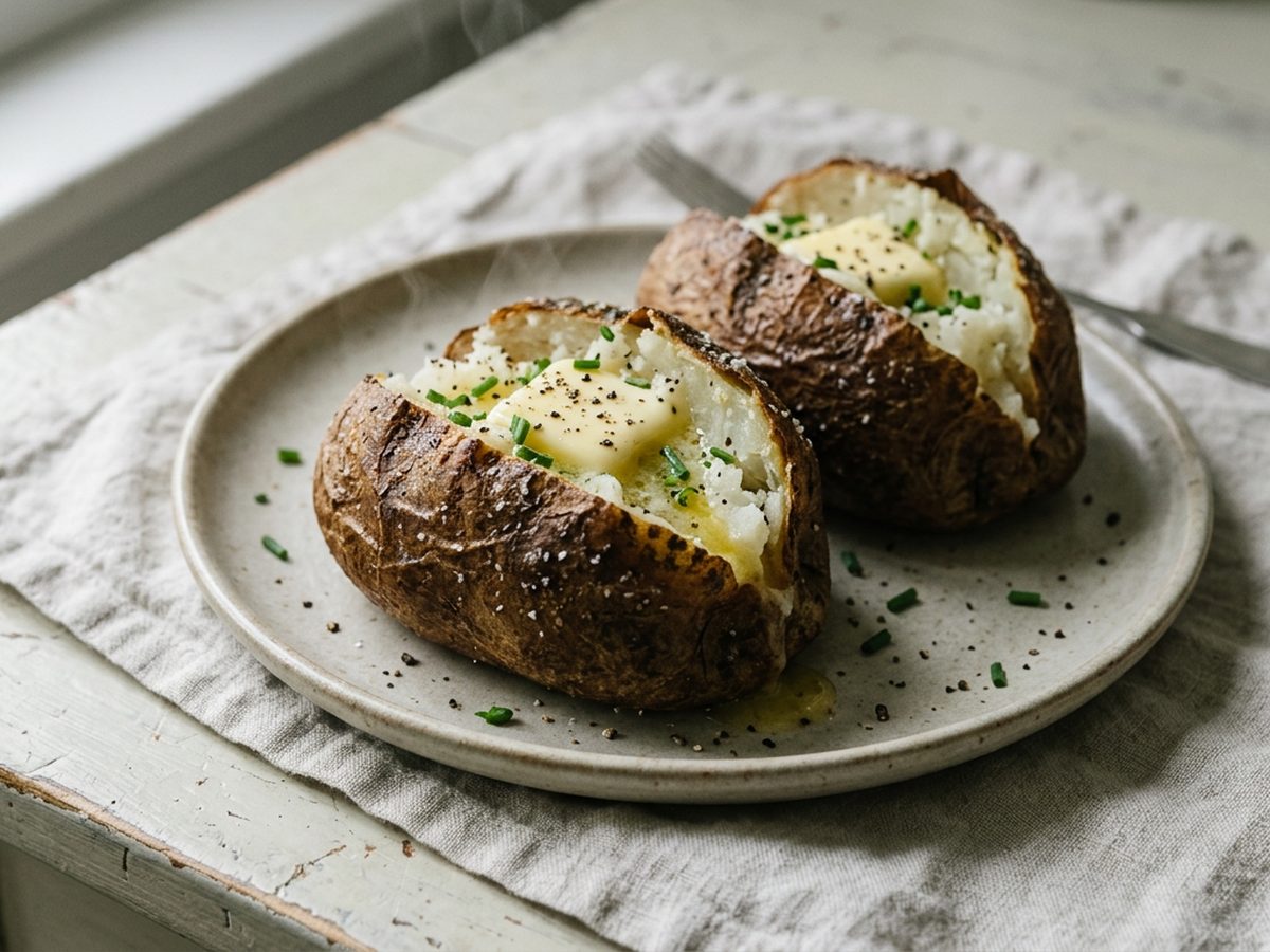 Illustration of Baked Potatoes