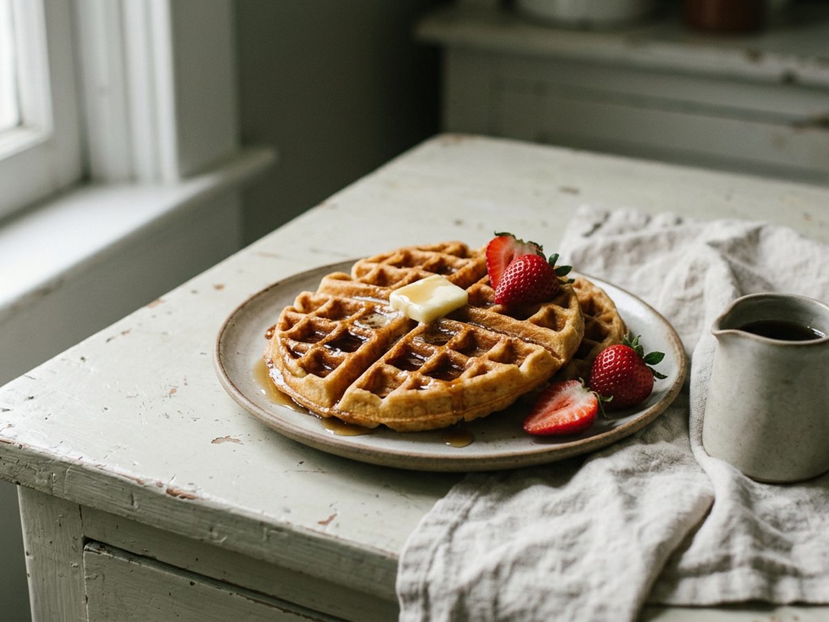 Illustration of Belgian Waffles
