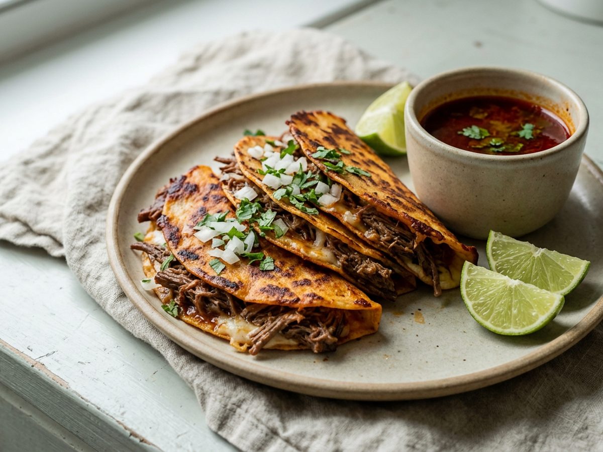 Illustration of Birria Tacos