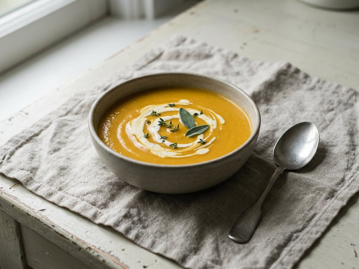 Illustration of Butternut Squash Soup