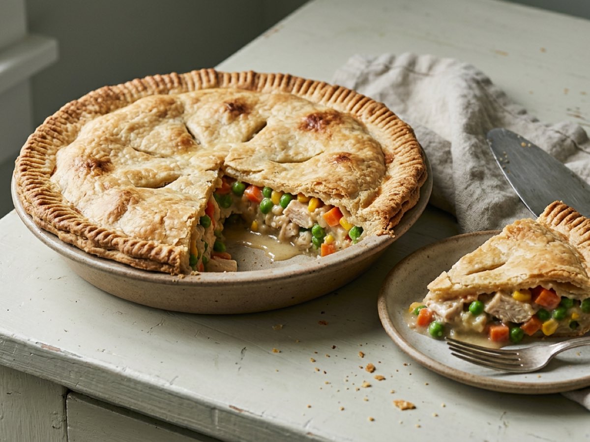 Illustration of Chicken Pot Pie