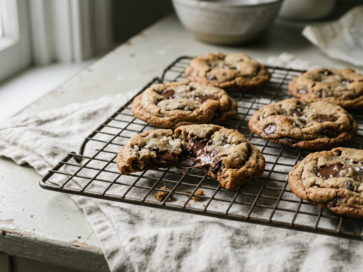 Illustration of Chocolate Chip Cookies