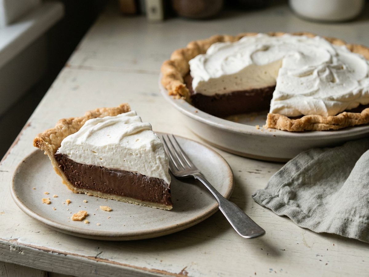 Illustration of Chocolate Cream Pie