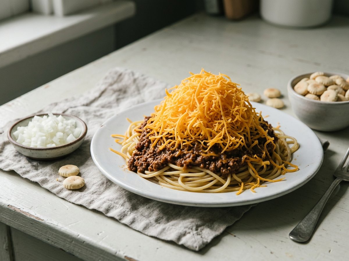 Illustration of Cincinnati Chili