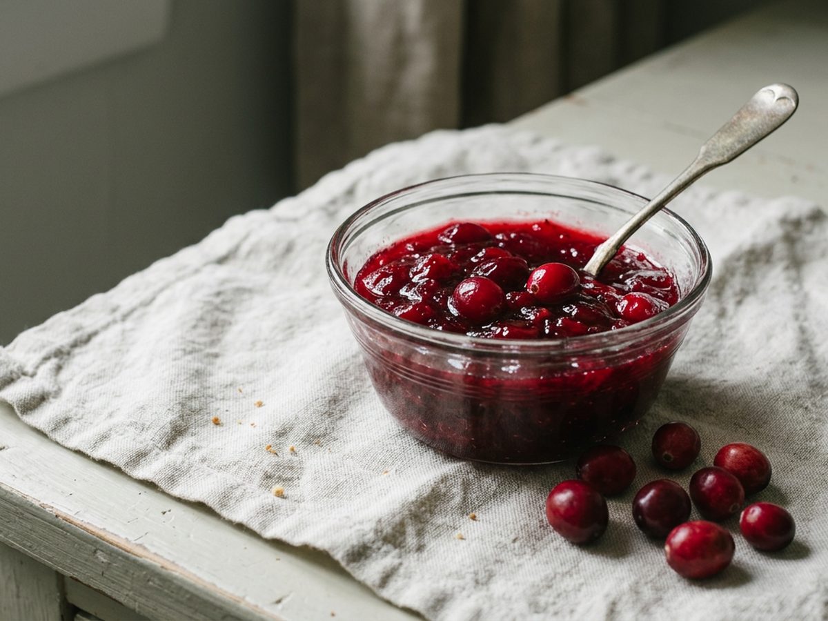 Illustration of Cranberry Sauce
