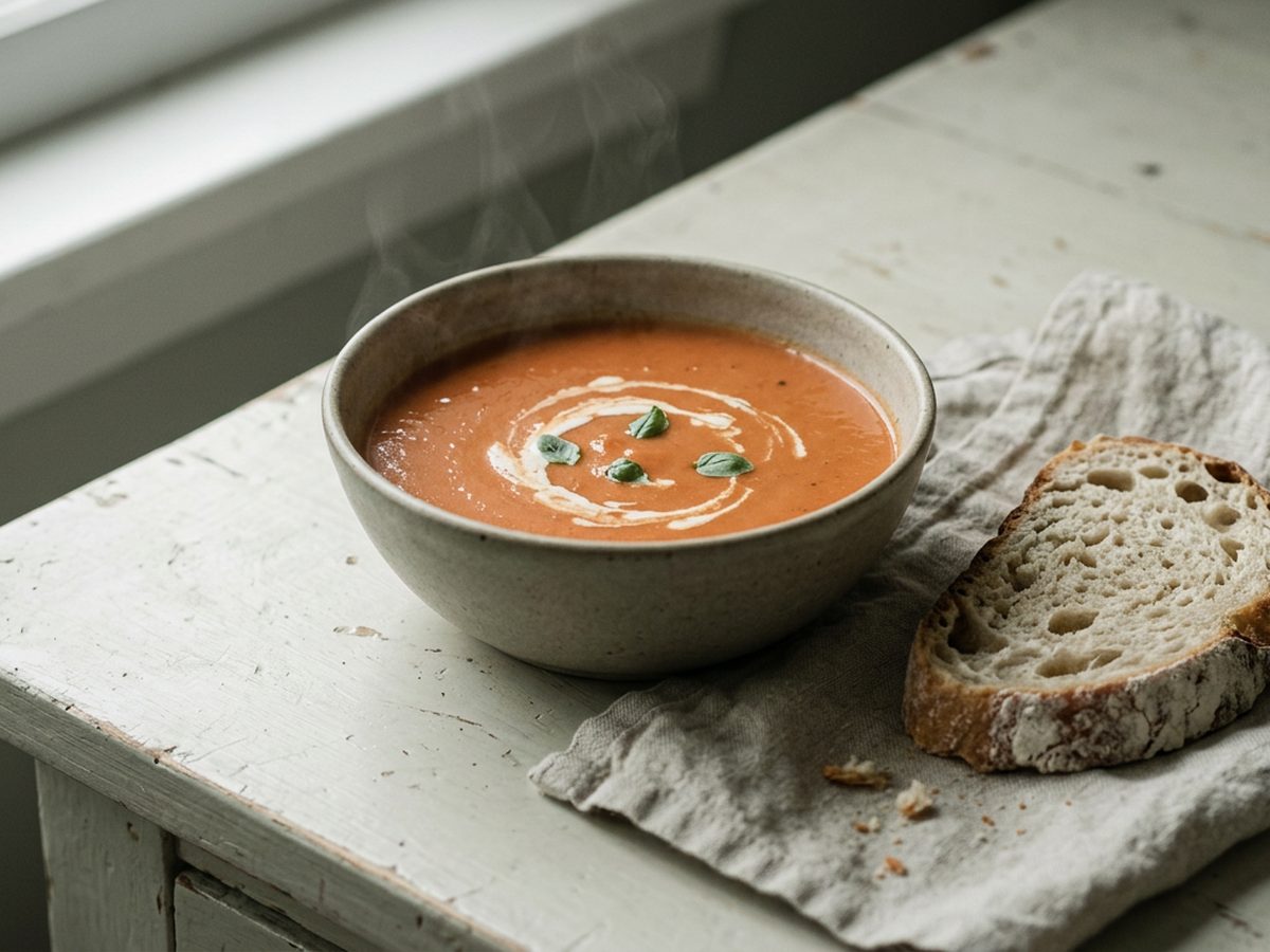 Illustration of Creamy Tomato Soup
