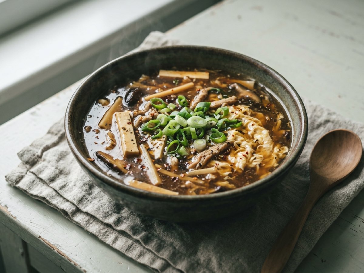 Illustration of Hot and Sour Soup
