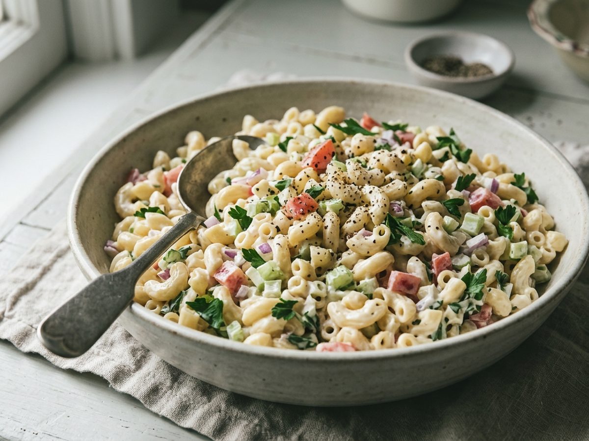 Illustration of Macaroni Salad