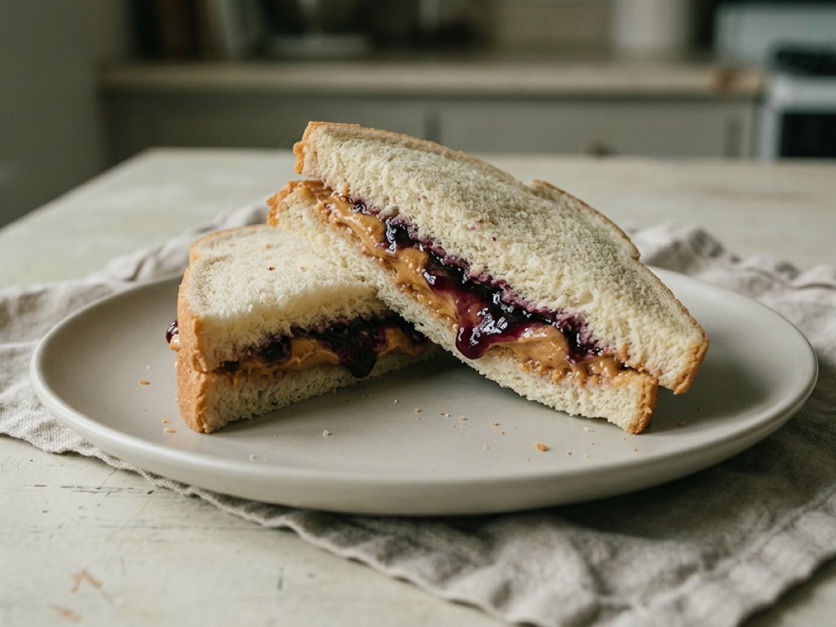 Illustration of Peanut Butter and Jelly