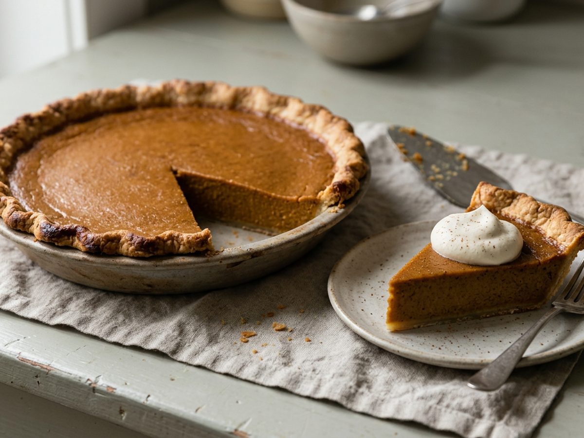 Illustration of Pumpkin Pie
