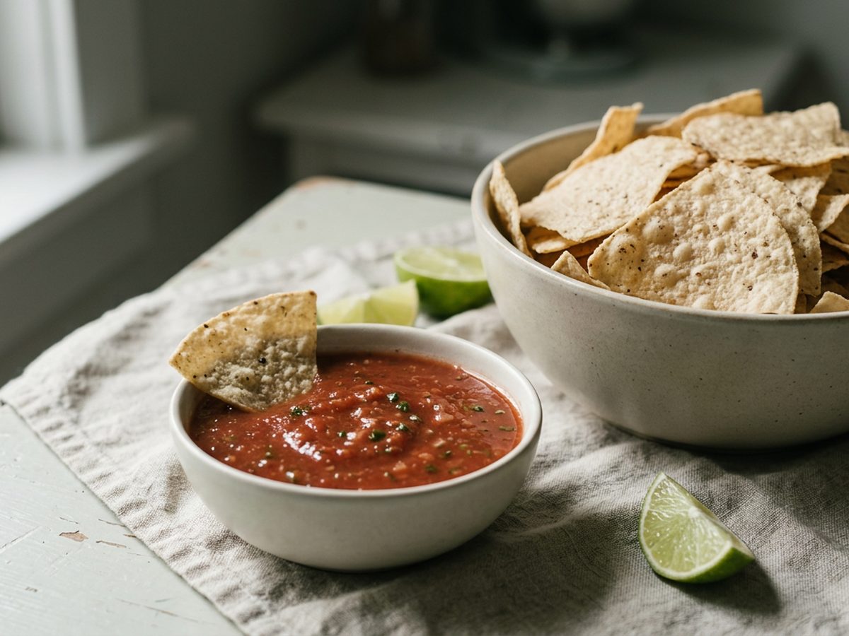 Illustration of Restaurant-Style Salsa
