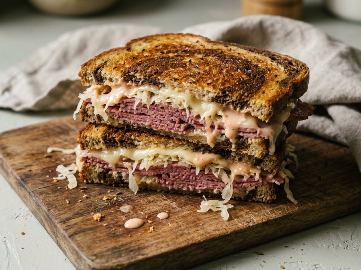 Illustration of Reuben Sandwich