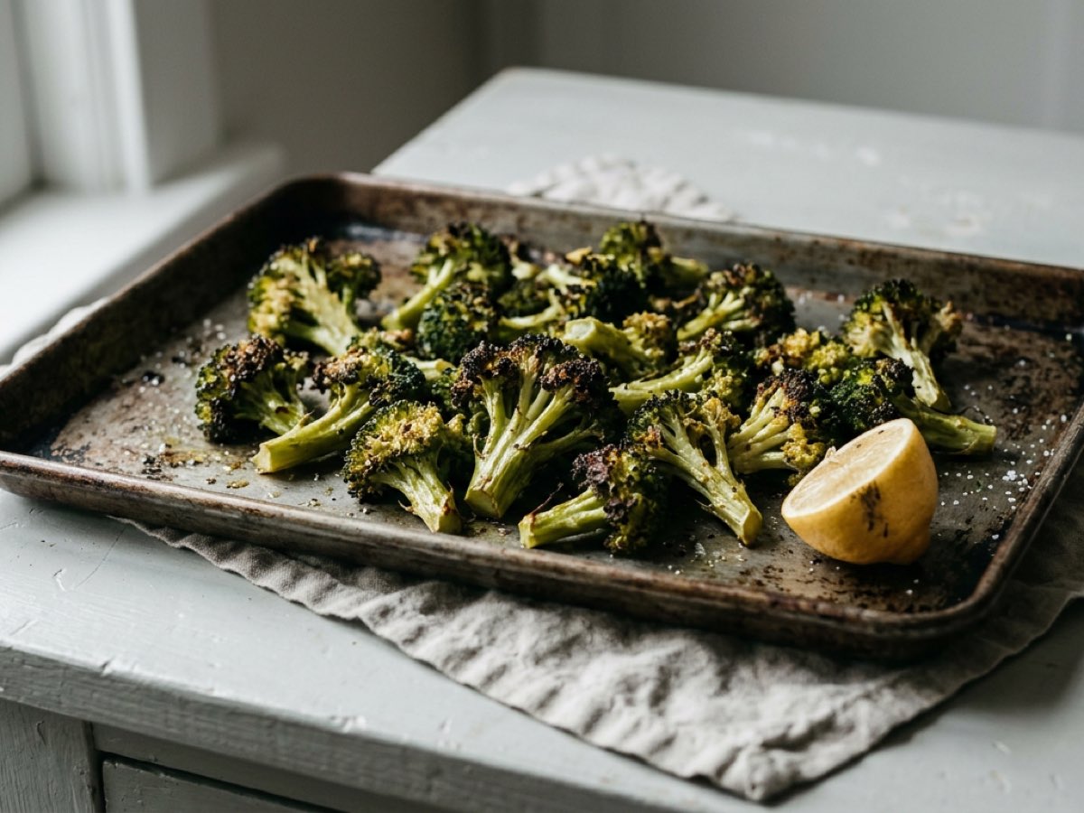 Illustration of Roasted Broccoli