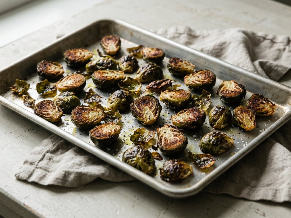 Illustration of Roasted Brussels Sprouts