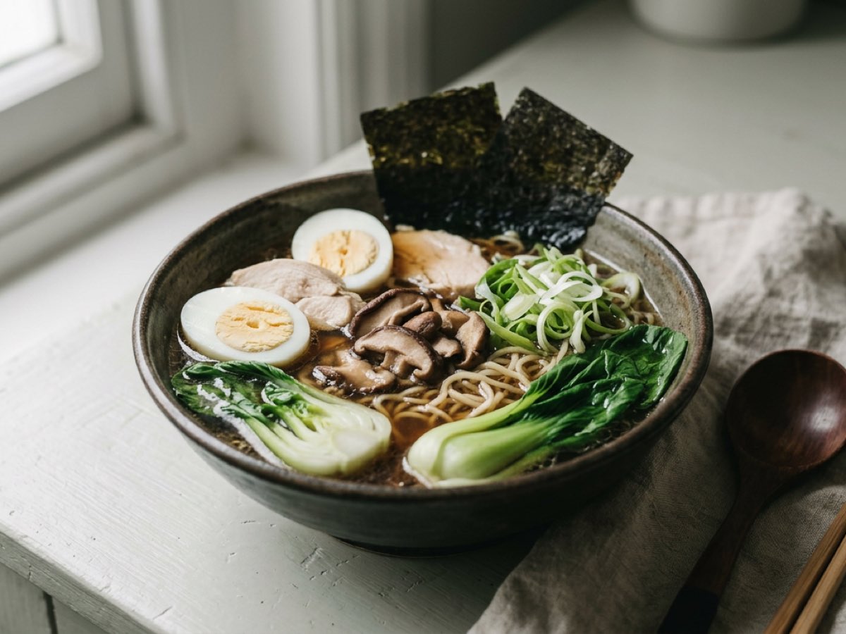 Illustration of Shoyu Ramen