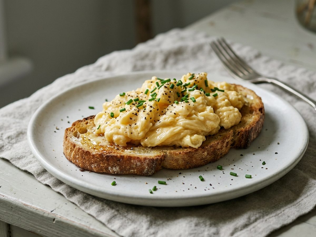 Illustration of Soft Scrambled Eggs