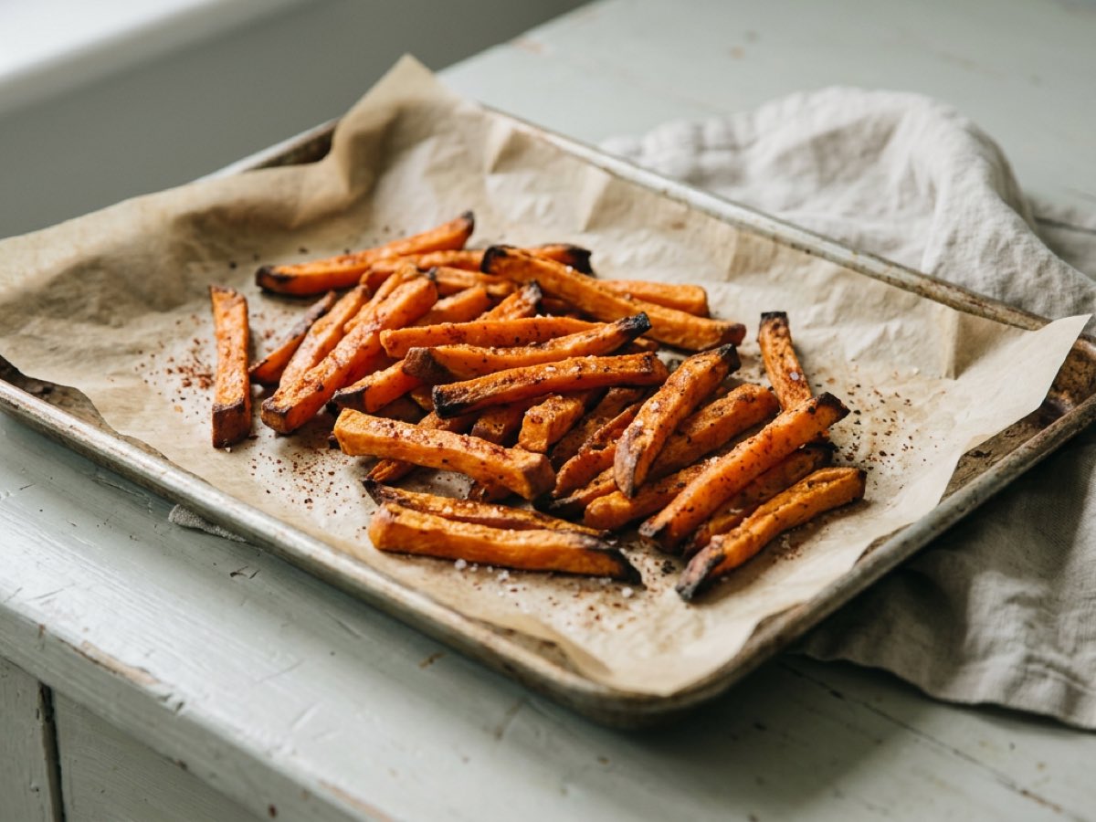 Illustration of Sweet Potato Fries (Oven)