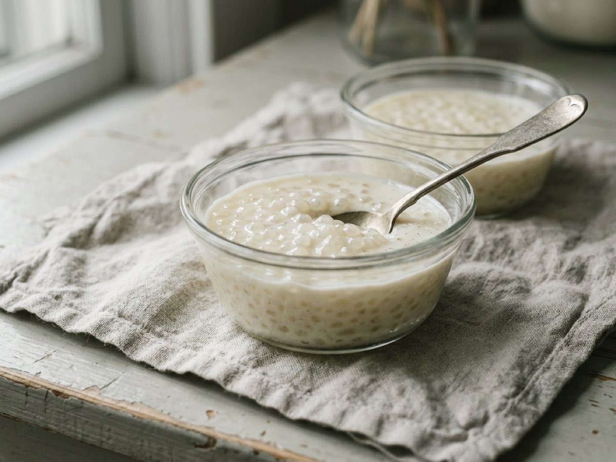 Illustration of Tapioca Pudding