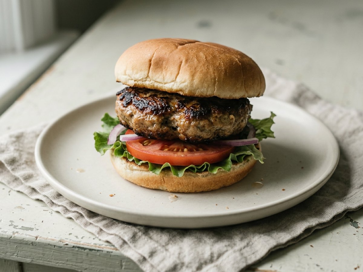 Illustration of Turkey Burgers