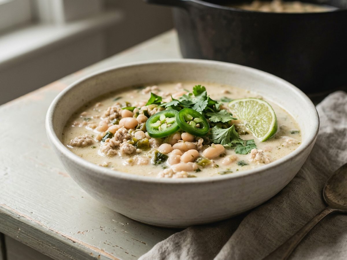 Illustration of White Chicken Chili