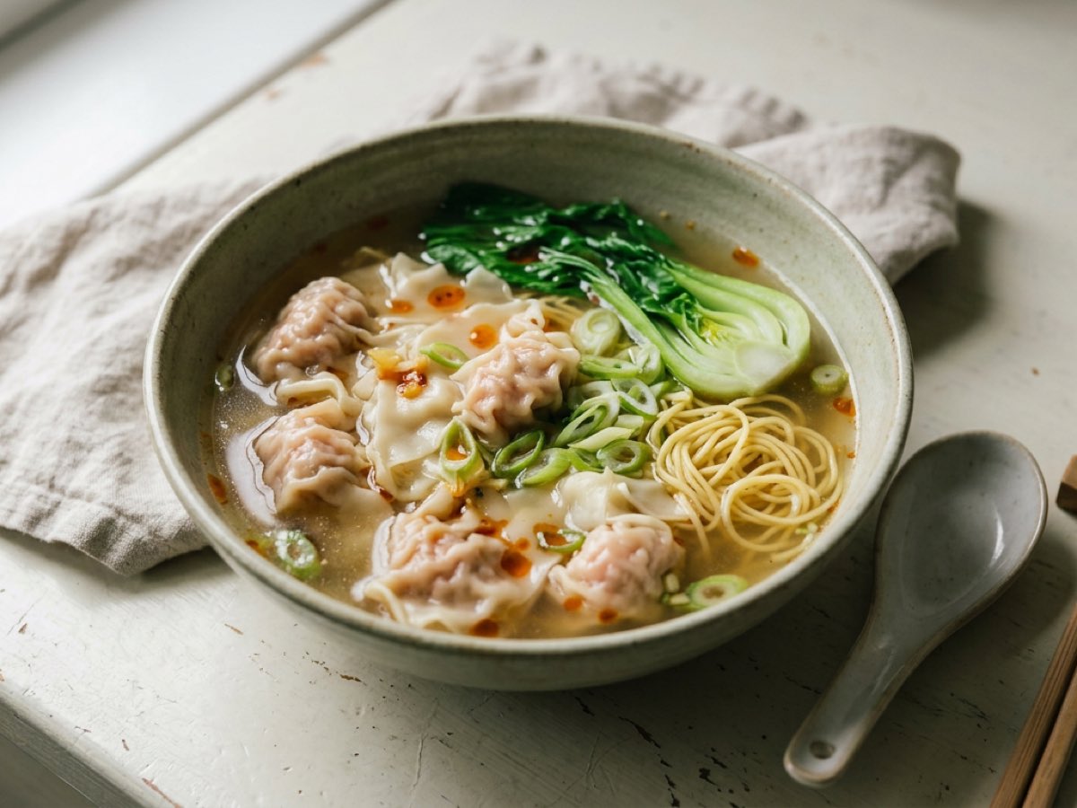 Illustration of Wonton Soup